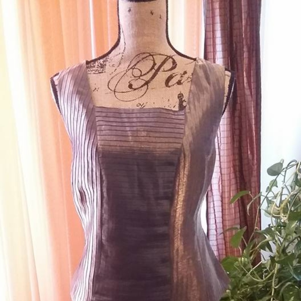 Moshita Couture 3 pc Bronze suit